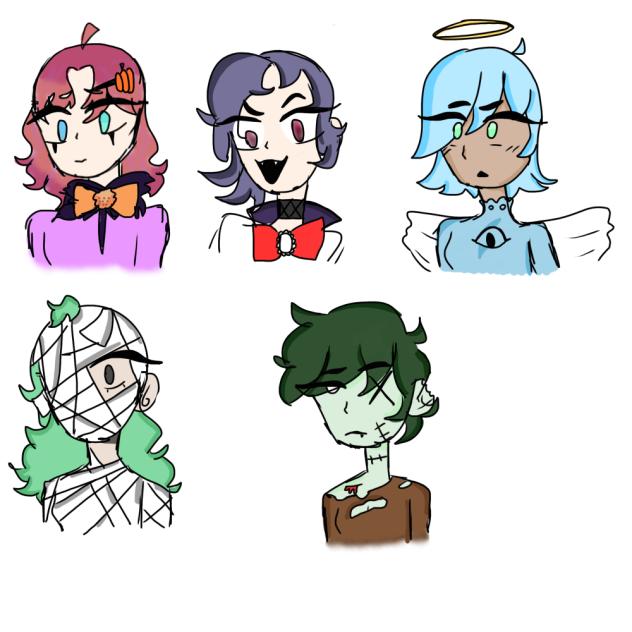 NEW HALLOWEEN OC’S #1