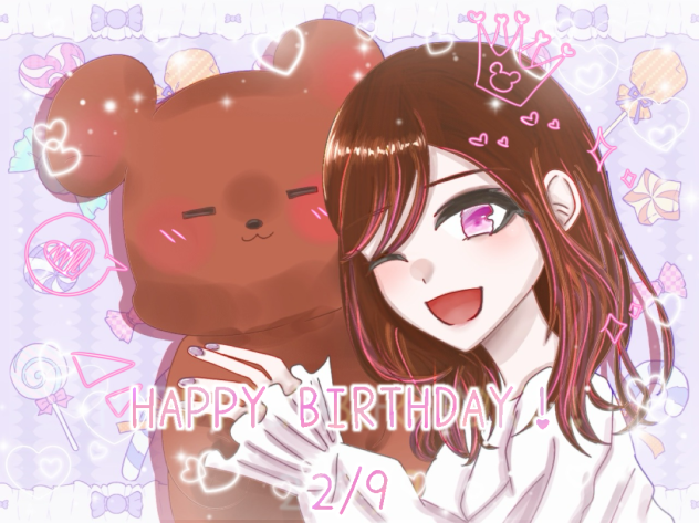 知人へのイラスト