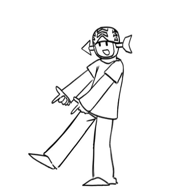 matt animation wip avgn dance