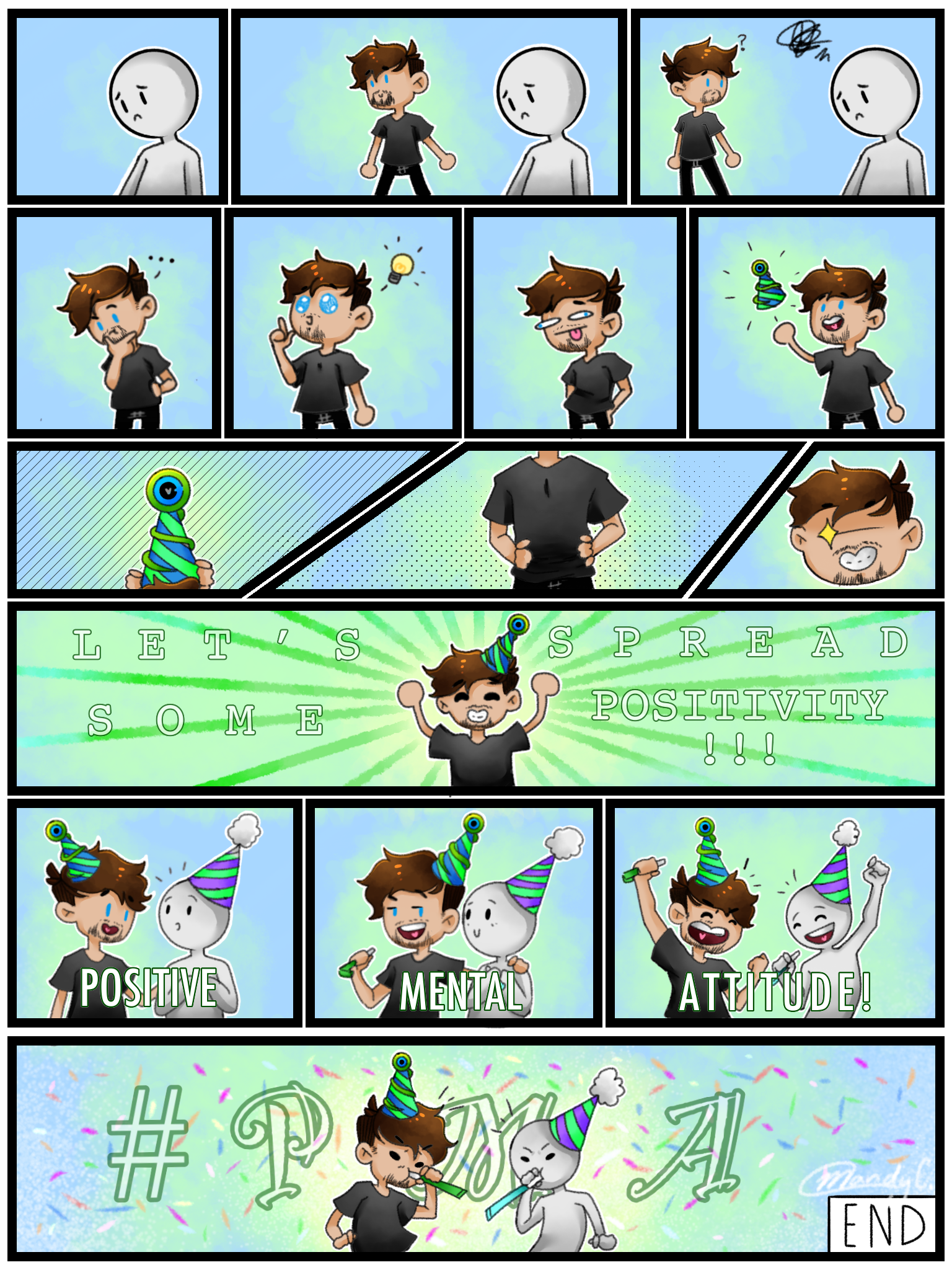 My first comic - ibisPaint
