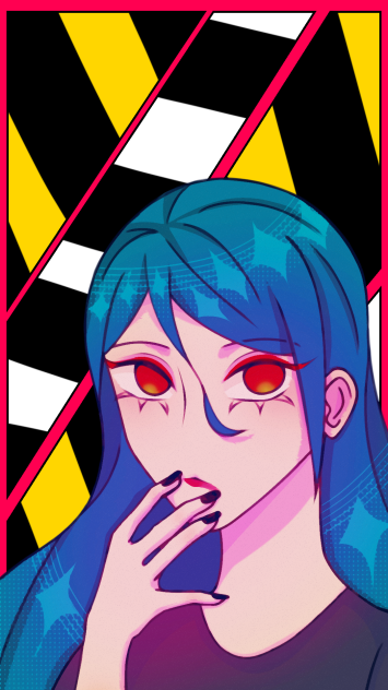 lipstick smudge