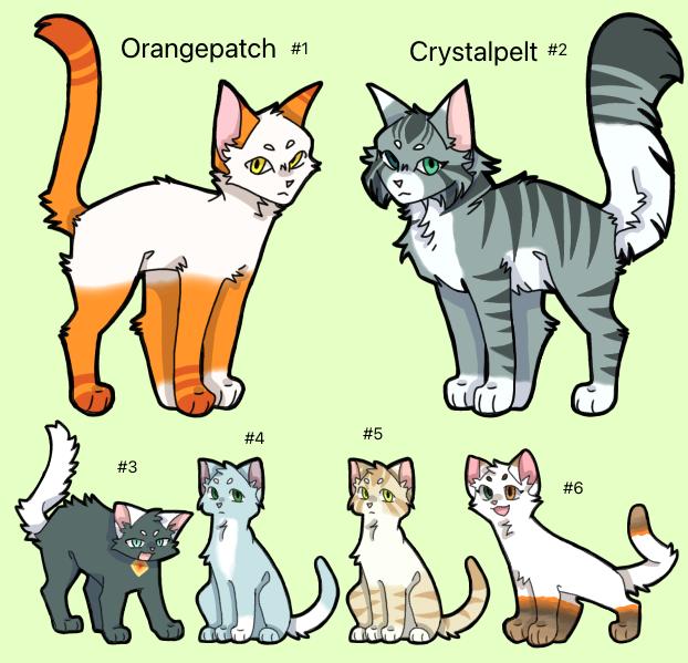 My warrior cats adopt (OPEN)