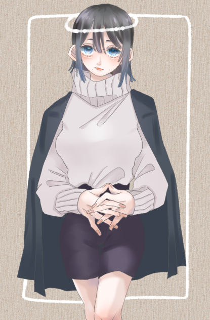 うみさんの線画塗らしていただきました