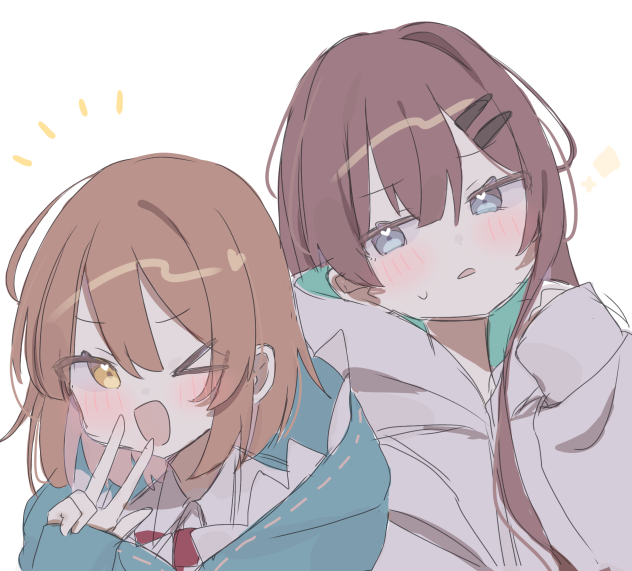 レイちゃんと咲ちゃん