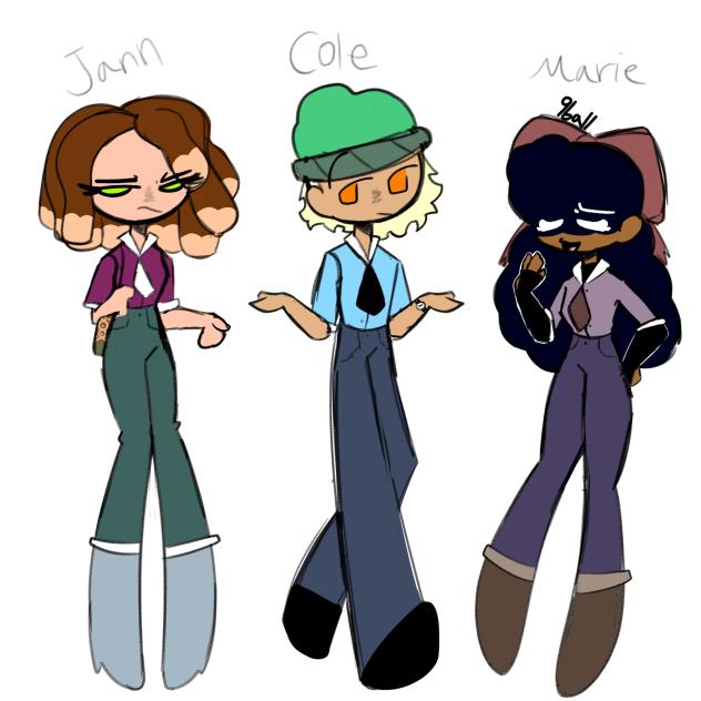 I finished the sketches!