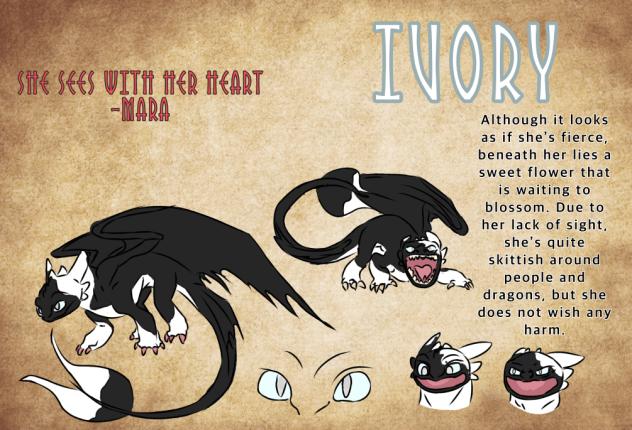 Ivory~Httyd offspring oc