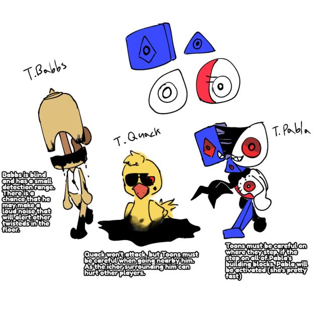 Dandy's World Twisted OCs