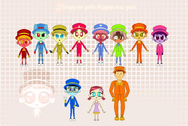 Hangy no yokie happy new year