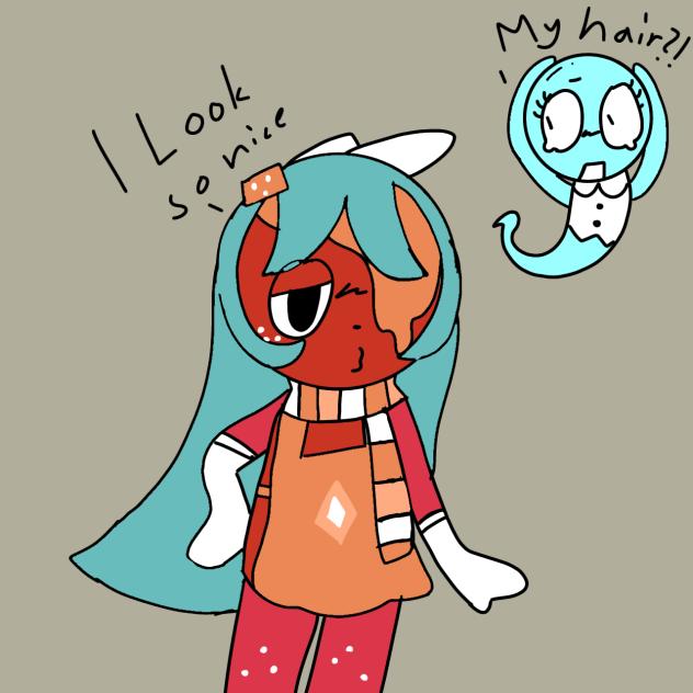 Sprout with Connies hair