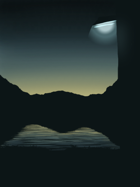 朝か、夜か。