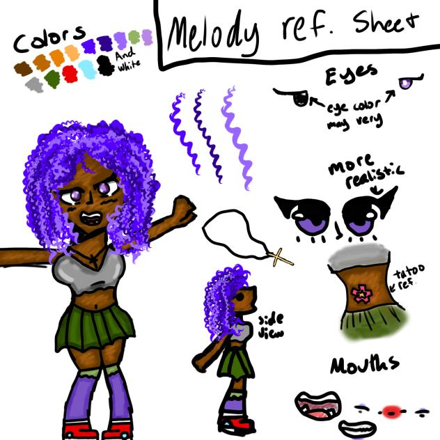 Melody-Melodía ref - ibisPaint