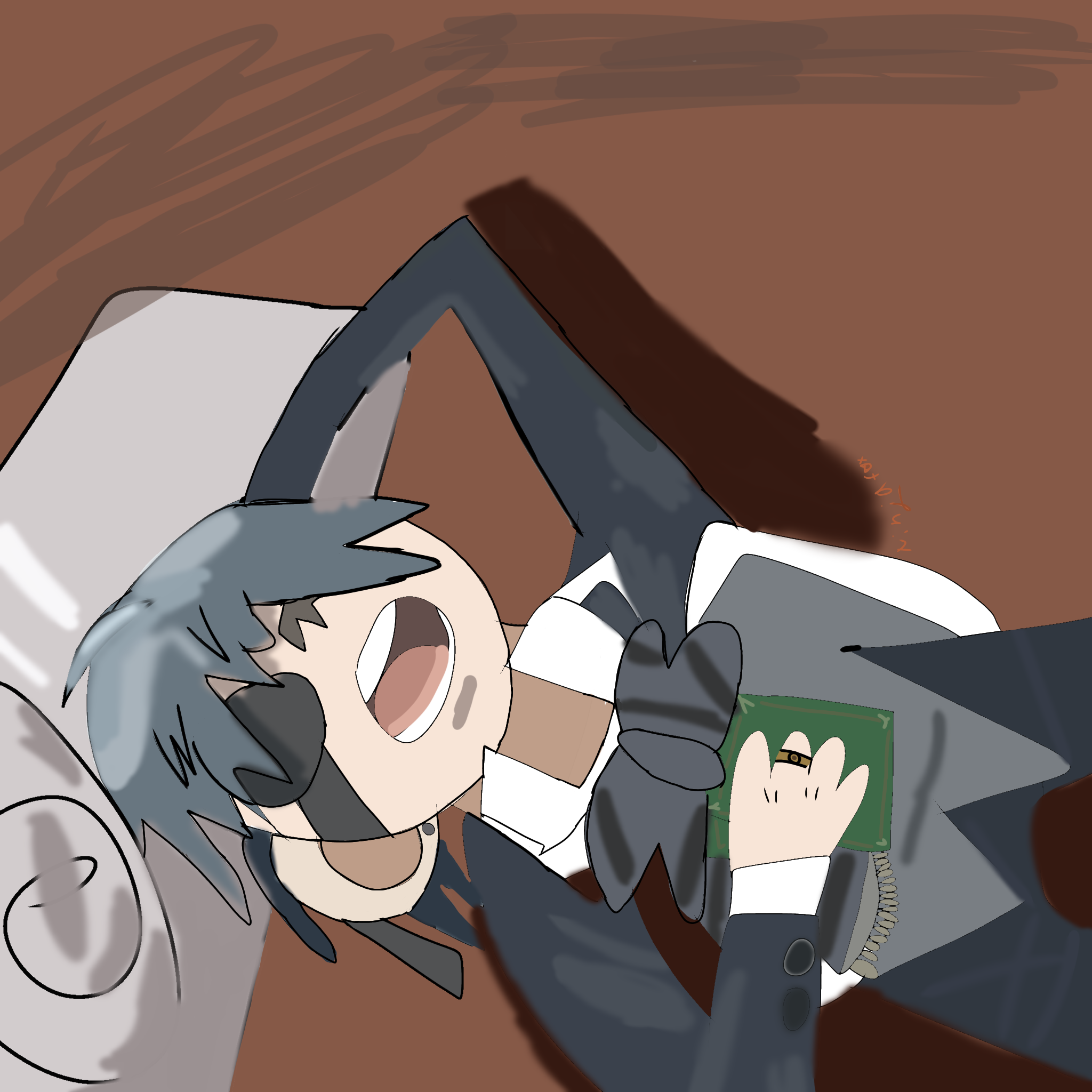 Ciel laying down - ibisPaint