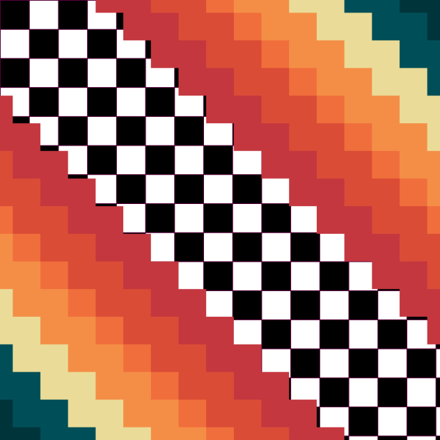 Pixelated Pattern ibisPaint