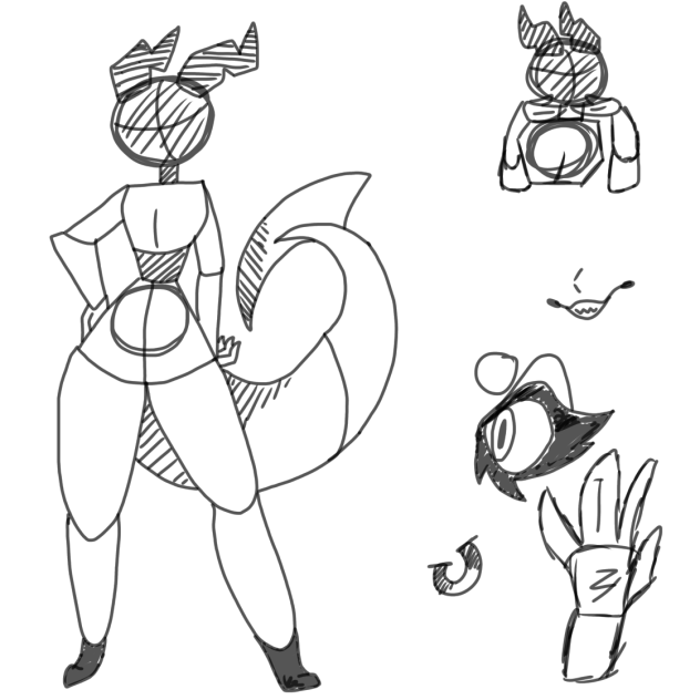 Some random sketches