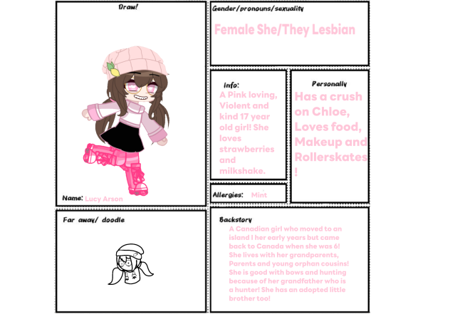 My A Friendly RPG Character!