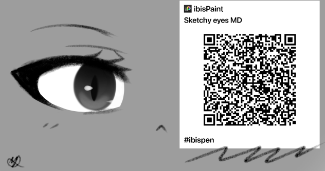 My sketch eye brush