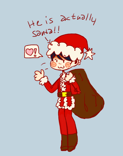 silly little oncie but SANTA!!