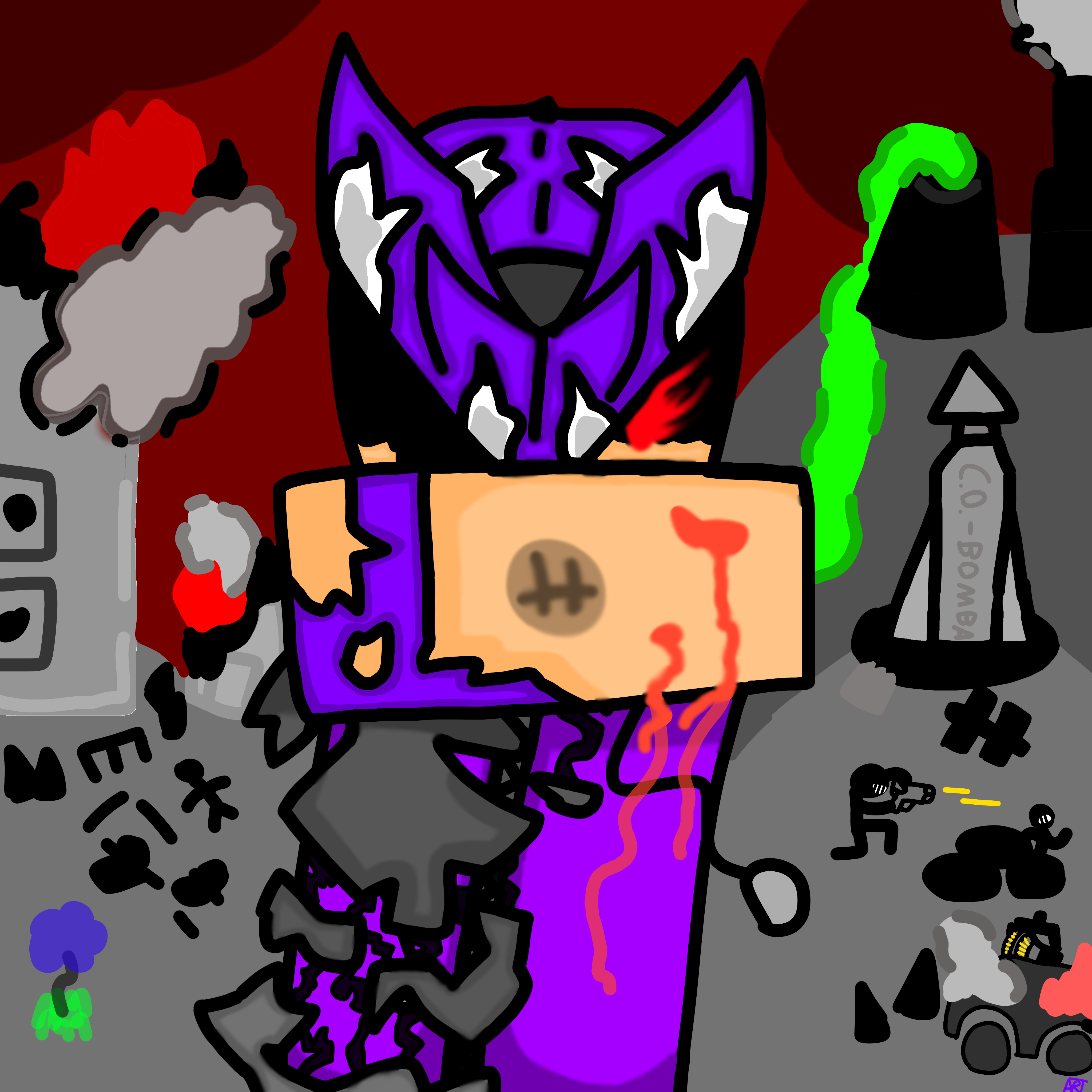 The corruption - ibisPaint