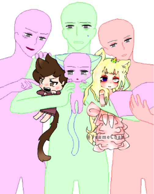 Nekos VS hoomans collab