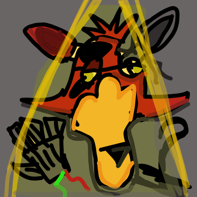 Dismantled withered foxy