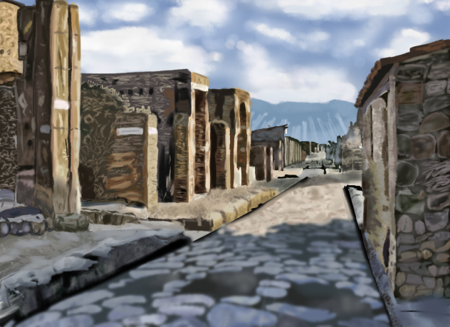 イタリアの観光地〜ポンペイ〜