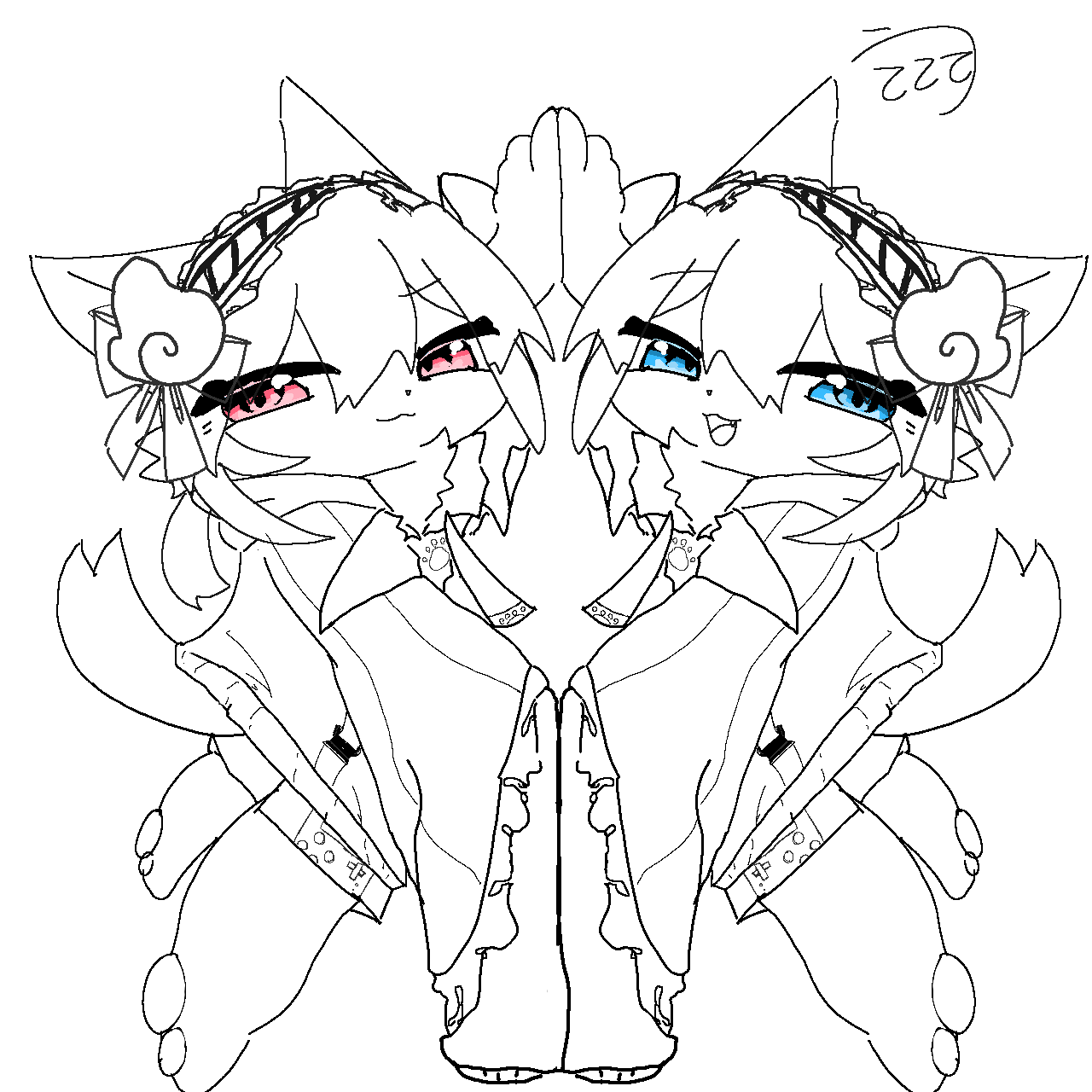 天使界隈にゃんこ - ibisPaint