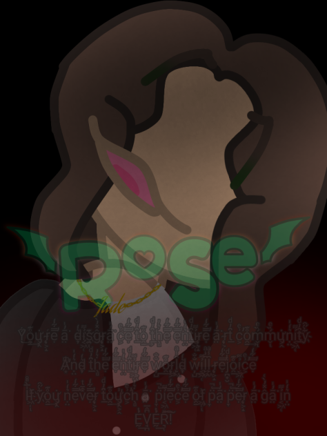 'Ur a disgrace' (What have I made)