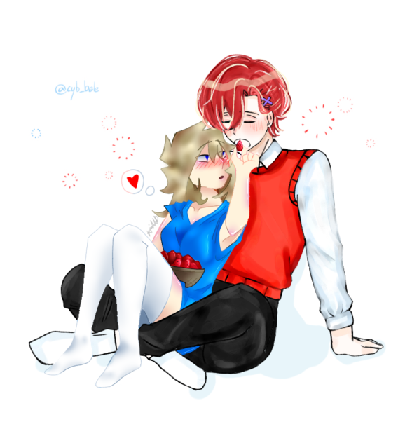 collaboration with willow 🔻 - ibisPaint