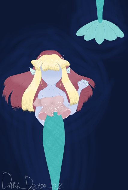 a mermaid