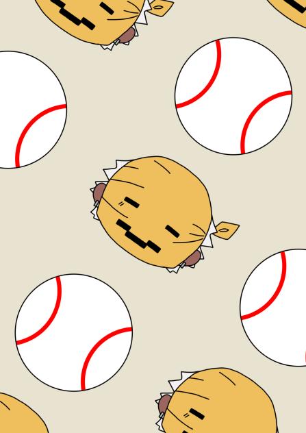 そろもん×野球ボール
