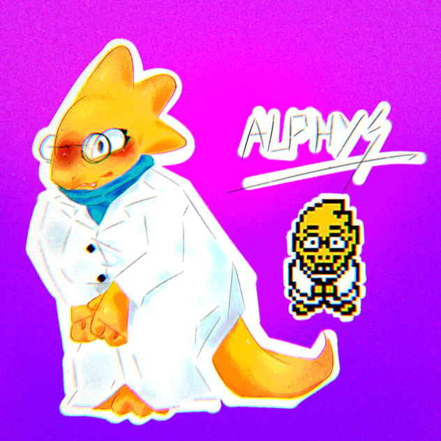 alphys!! - ibisPaint