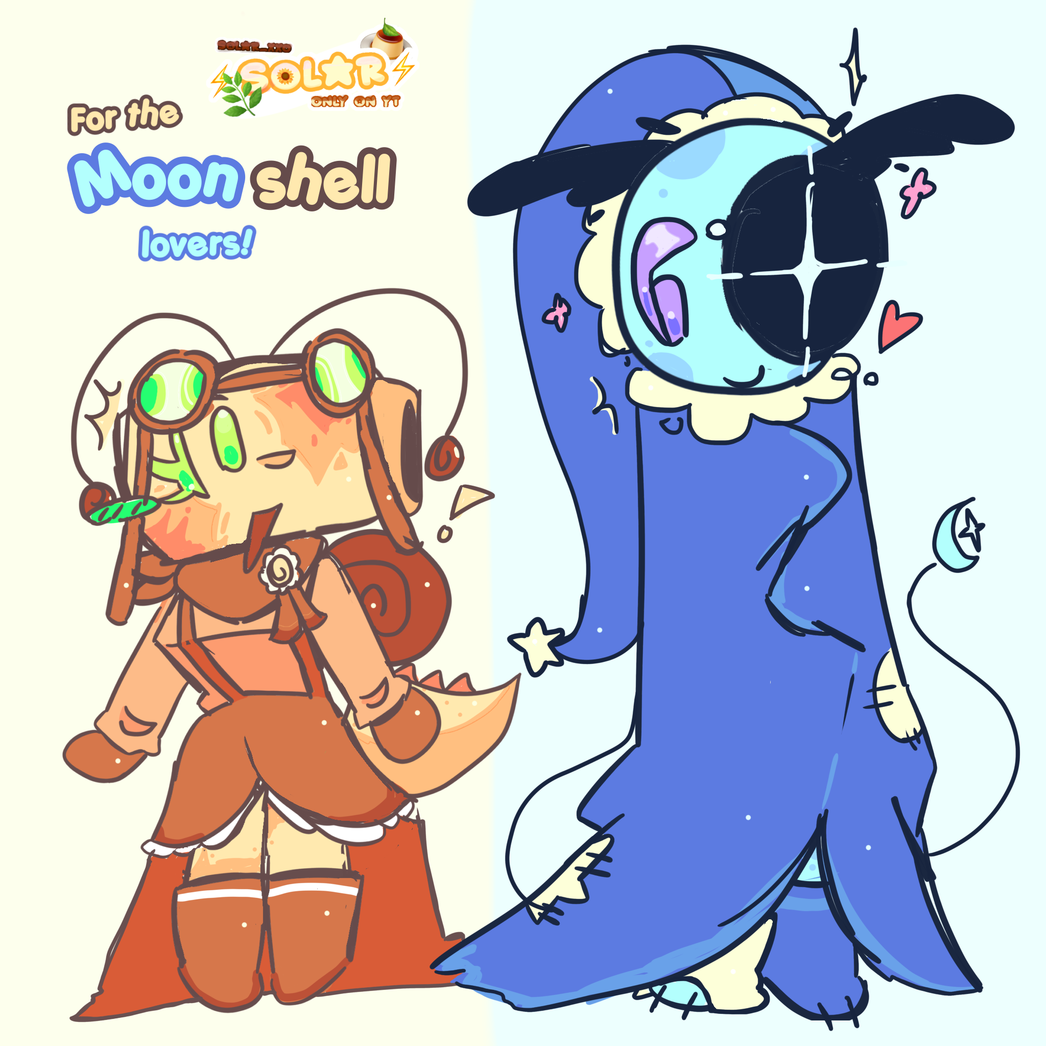 For the Moonshell lovers!🐚🌙 - ibisPaint