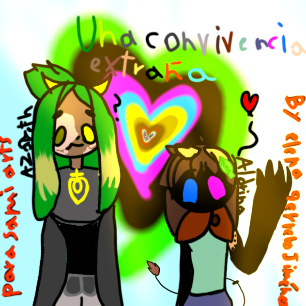 fan art de azareth y aldrina 💕