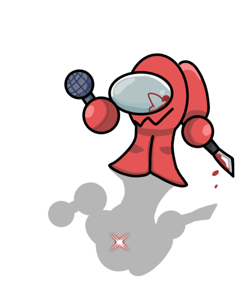 red among us from Friday night funkin