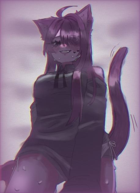 ﾆｬﾝ...