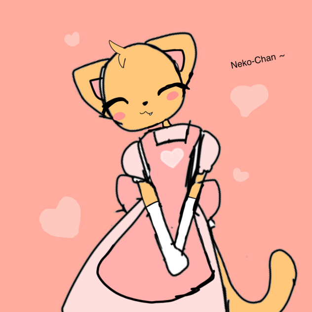 Your typical neko maid