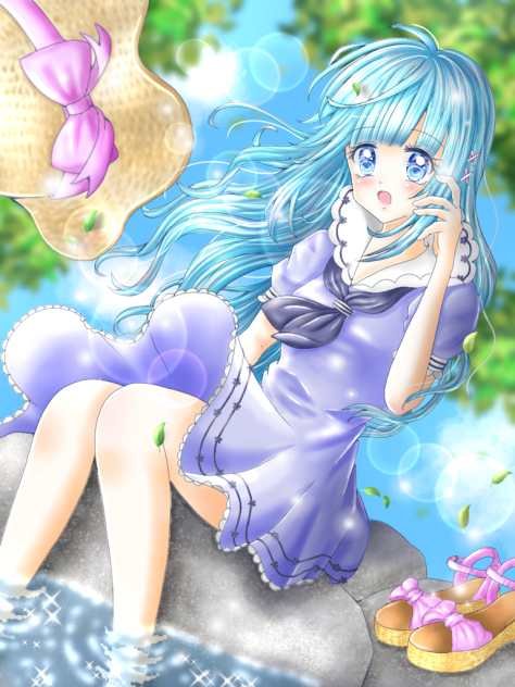 帽子が…!!