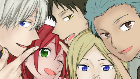 赤髪の白雪姫 線画お借りしました！