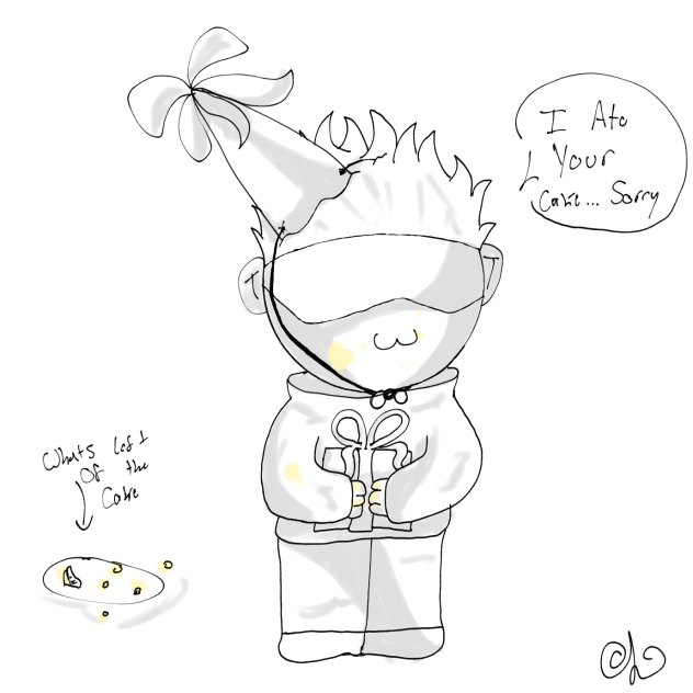 Gojo gives u a birthday gift