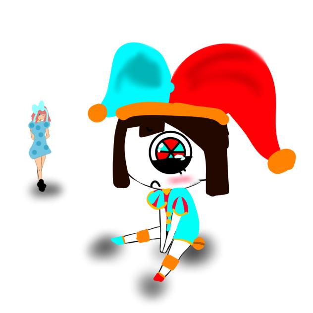 Pomni and rag!🪆🤡