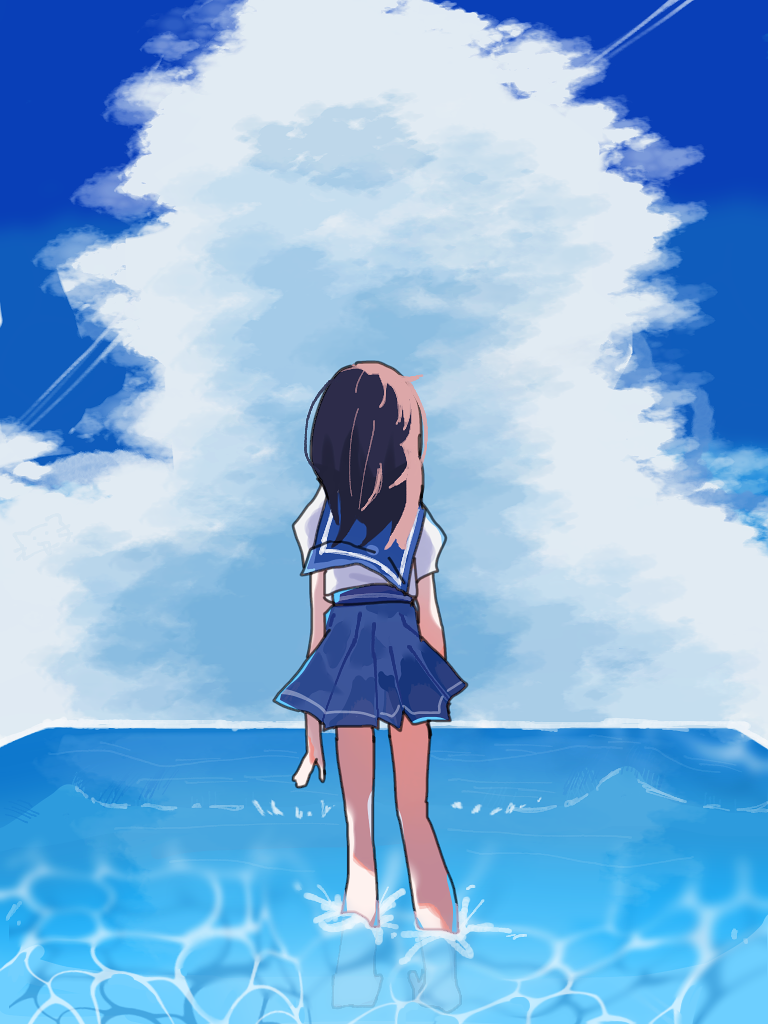 青空さんが見るよう 青空 - ibisPaint