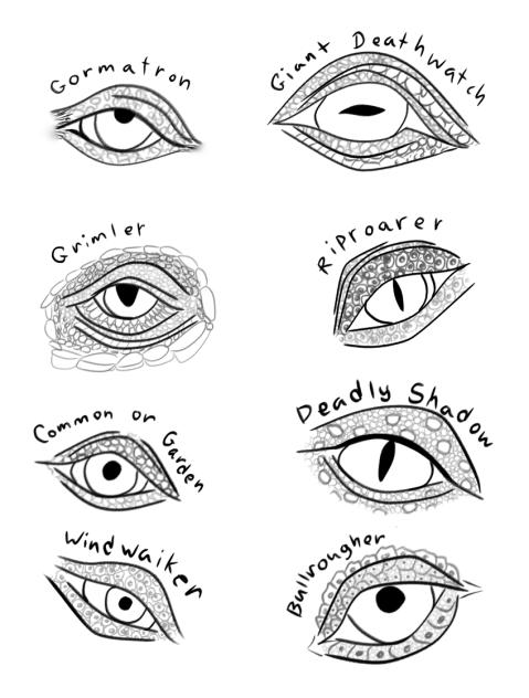 eyeball sketch done!
