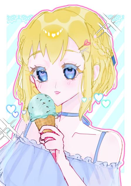 チョコミントよりも🍨🩵