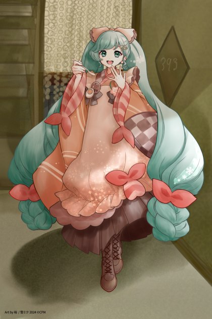 雪ミク2024