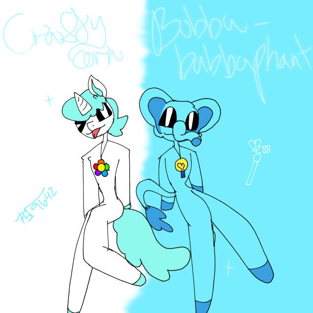 Craftycorn & bubba bubbaphant