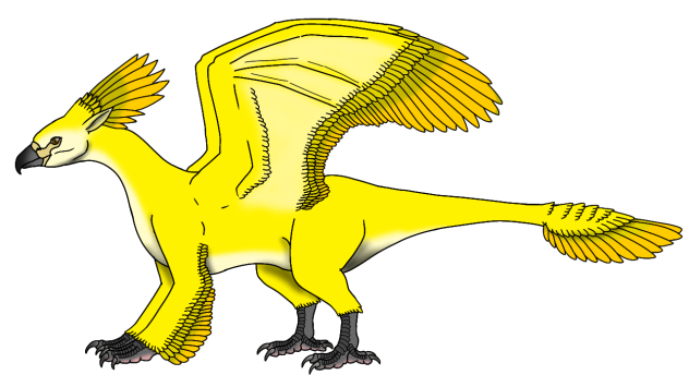 Yellow Parroffin render