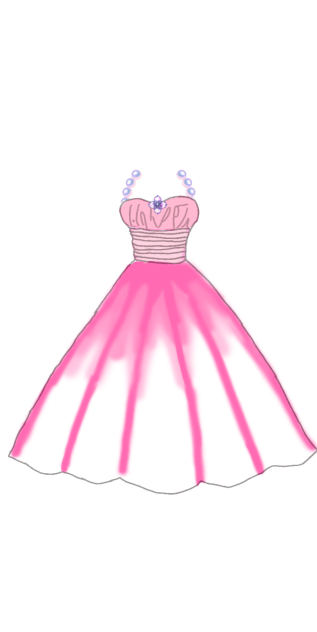 pink dress - ibisPaint