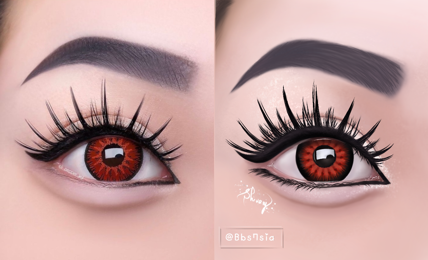 realistic eye ibisPaint