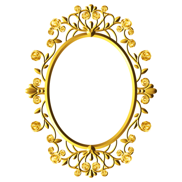 Floral Fairy tale frame