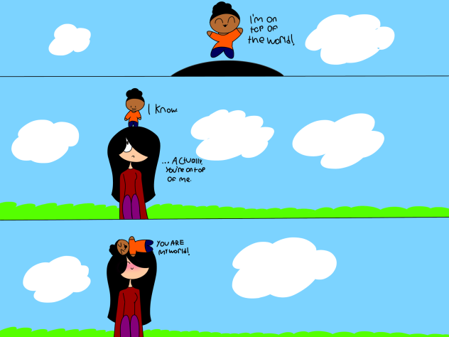 my first comic (gift for watery)